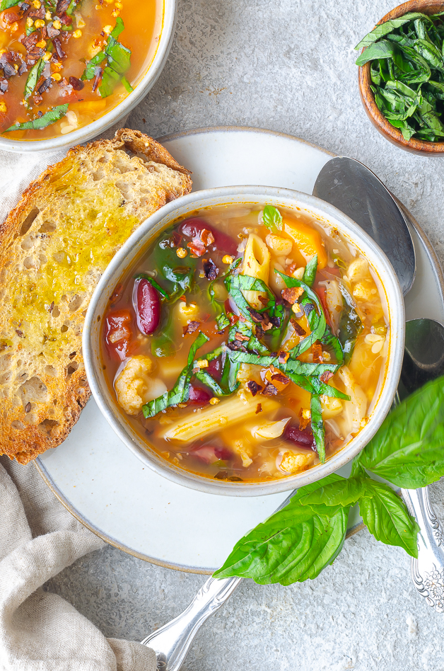 Vegan Minestrone Soup